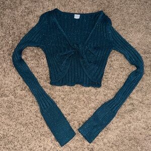 Bloch Viola Twist Crop Top Size S